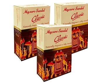 Mysore Sandal Moisturising Soap 75 Gm(PACK OF 3)