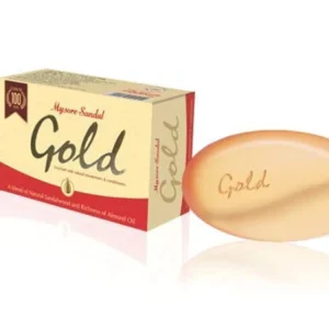 Mysore Sandal Gold Soap, 125 g (Pack of 3)