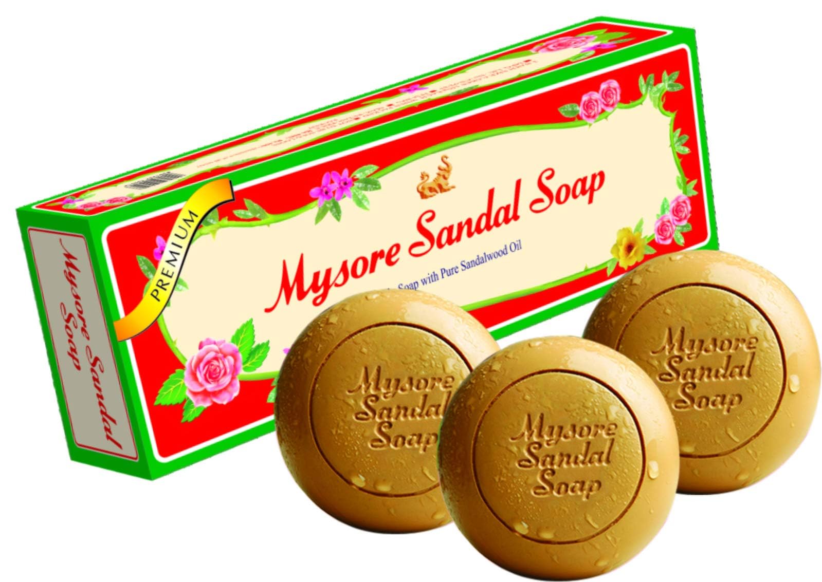 Mysore Sandal Soap,450g (150x3) (Pack Of 3) - Image 3