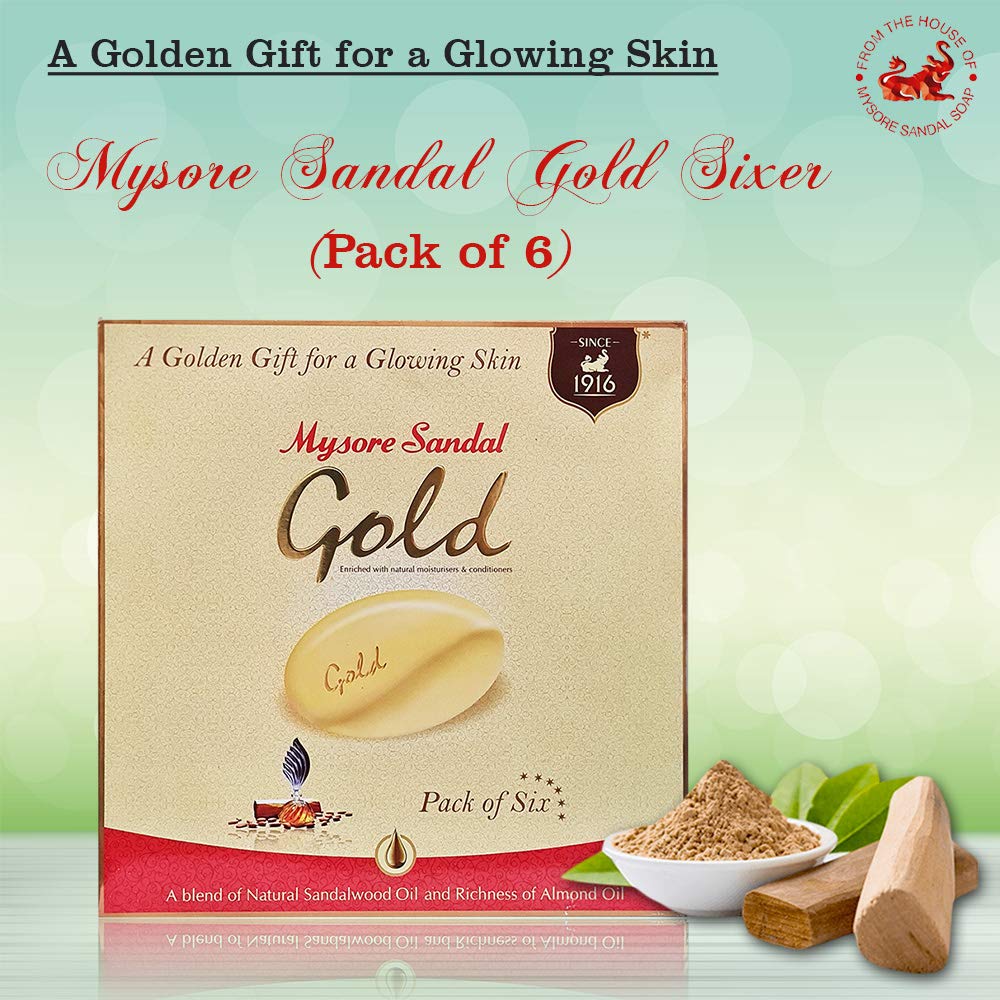Mysore Sandal Gold Sixer (6 x 125 g = 750 gram) - Image 4