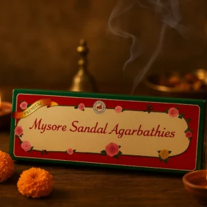 Mysore Sandal Agarbathies Incense Sticks Pack of 4